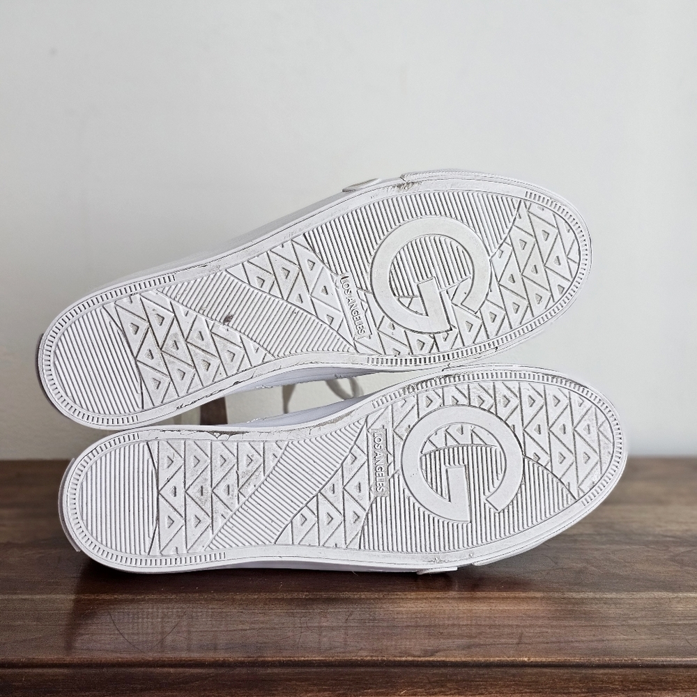 G By Guess Women's Orfin Faux-Leather Sneakers with Brand Accents Size 10 M - Picture 16 of 16